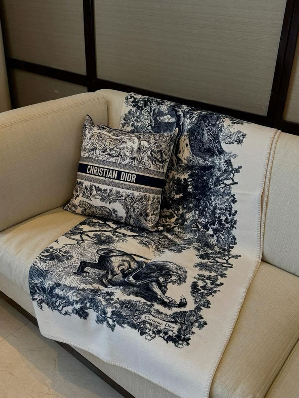 Set divano D cuscino+plaid